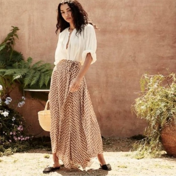 Doen Dresses & Skirts - Doen Julep Skirt in Edie Floral Print